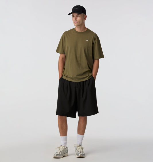 Alby Pleated Short - Black