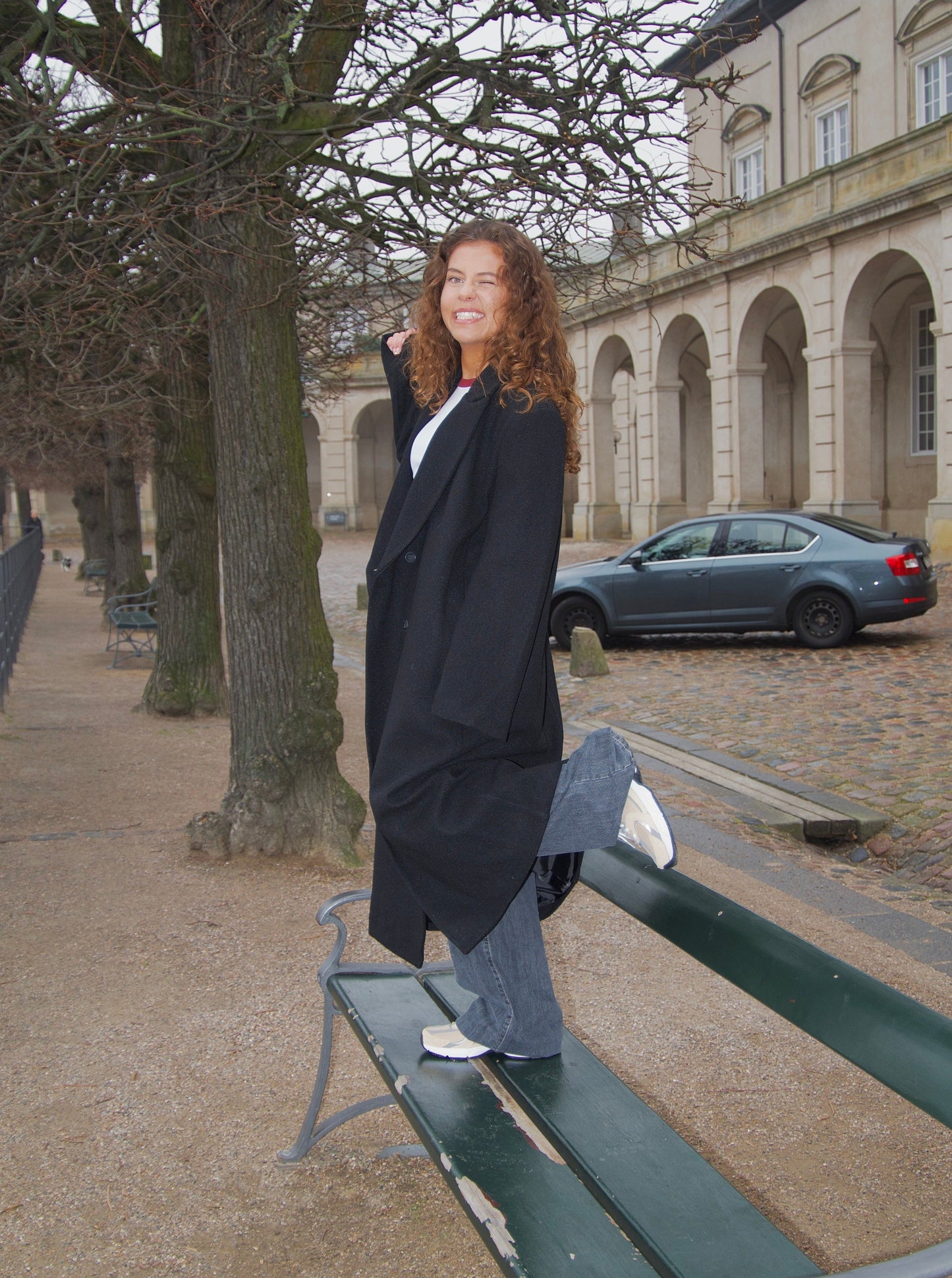 Alva oversized coat - Black