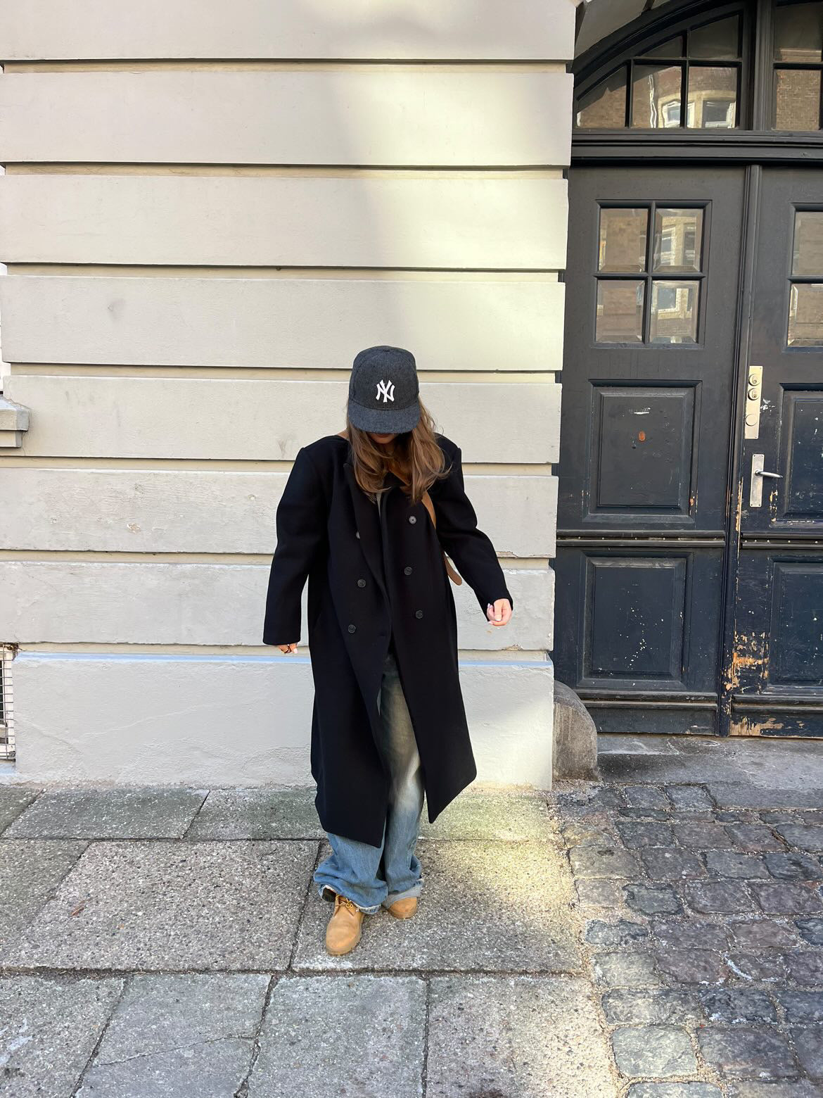 Alva oversized coat - Black