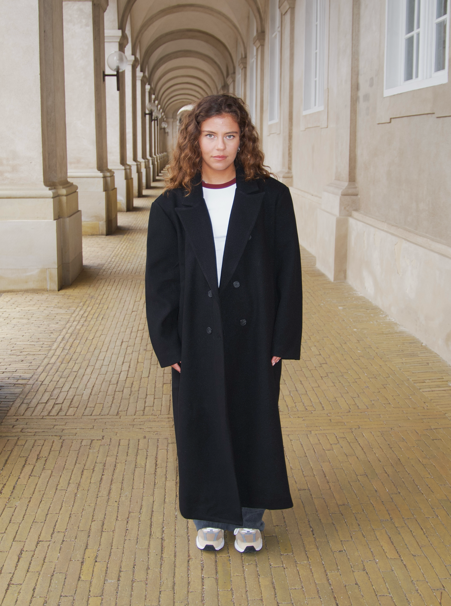 Alva oversized coat - Black