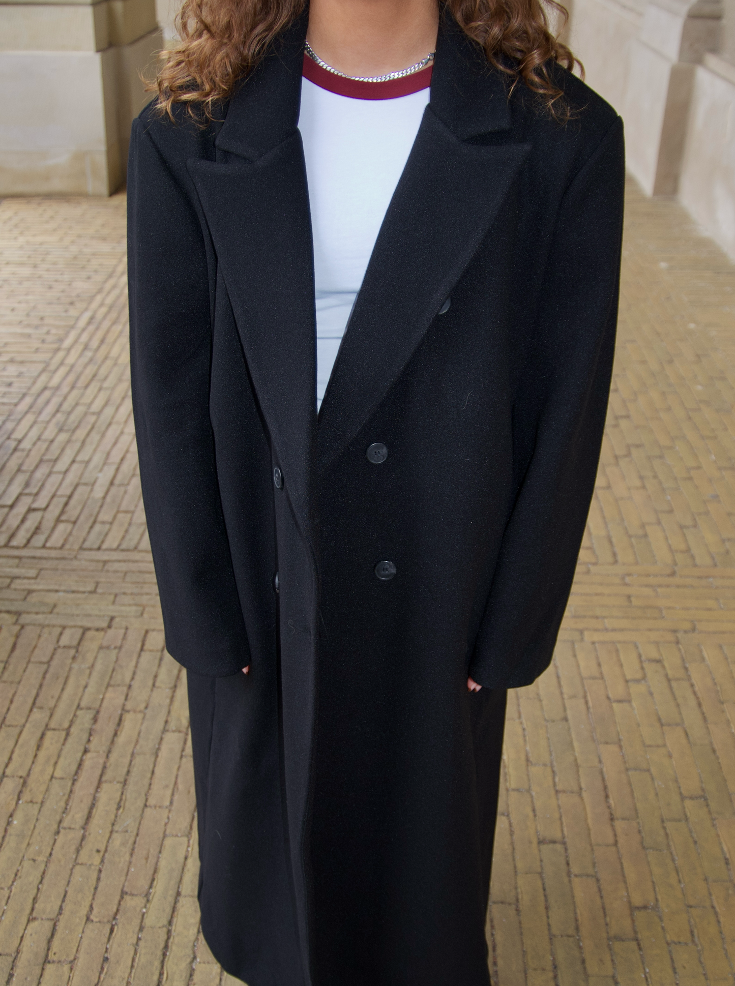 Alva oversized coat - Black