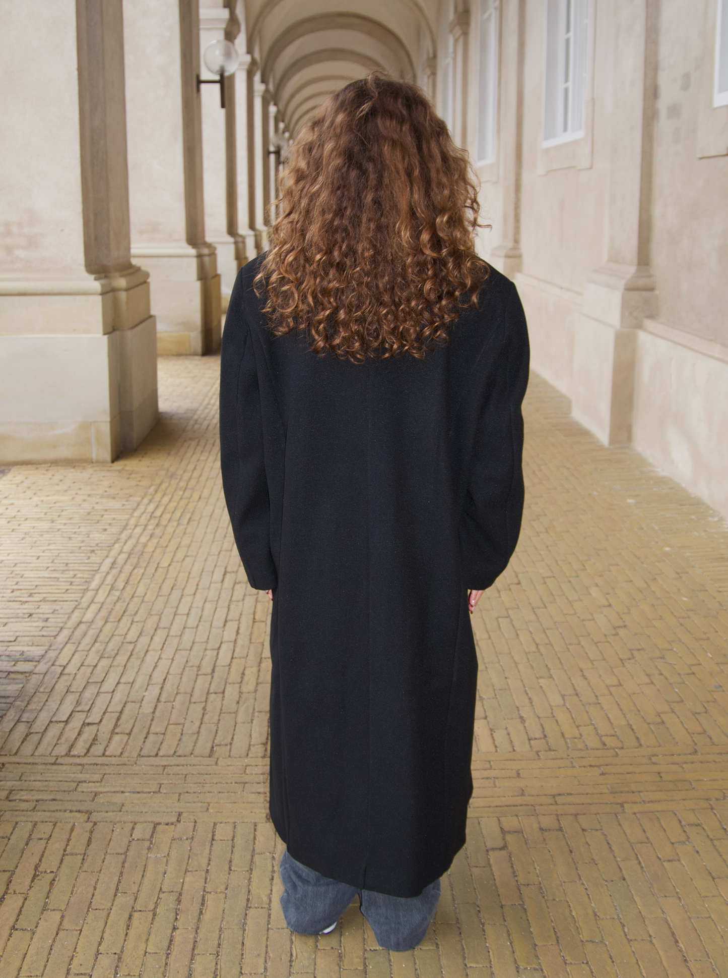 Alva oversized coat - Black