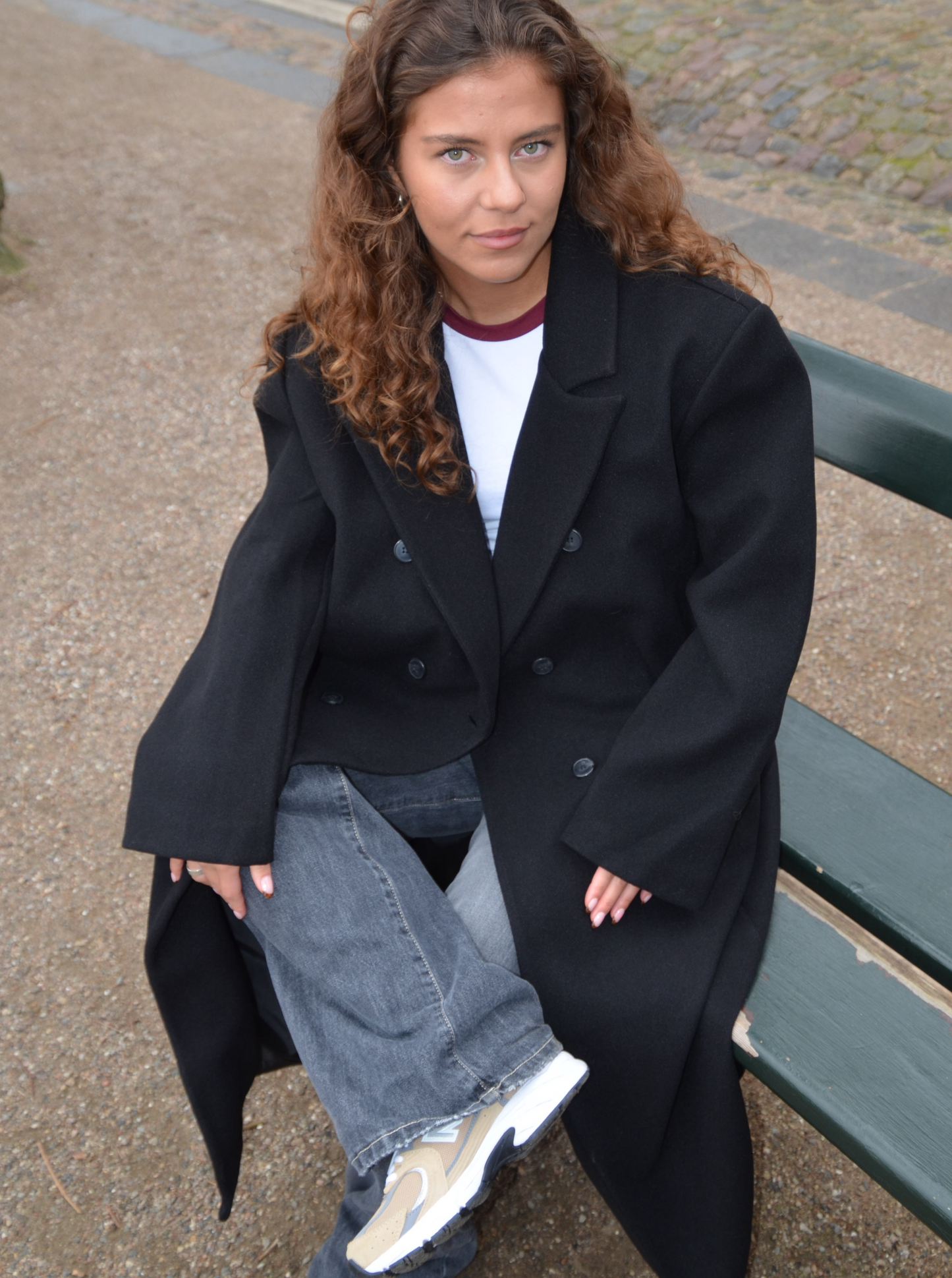 Alva oversized coat - Black