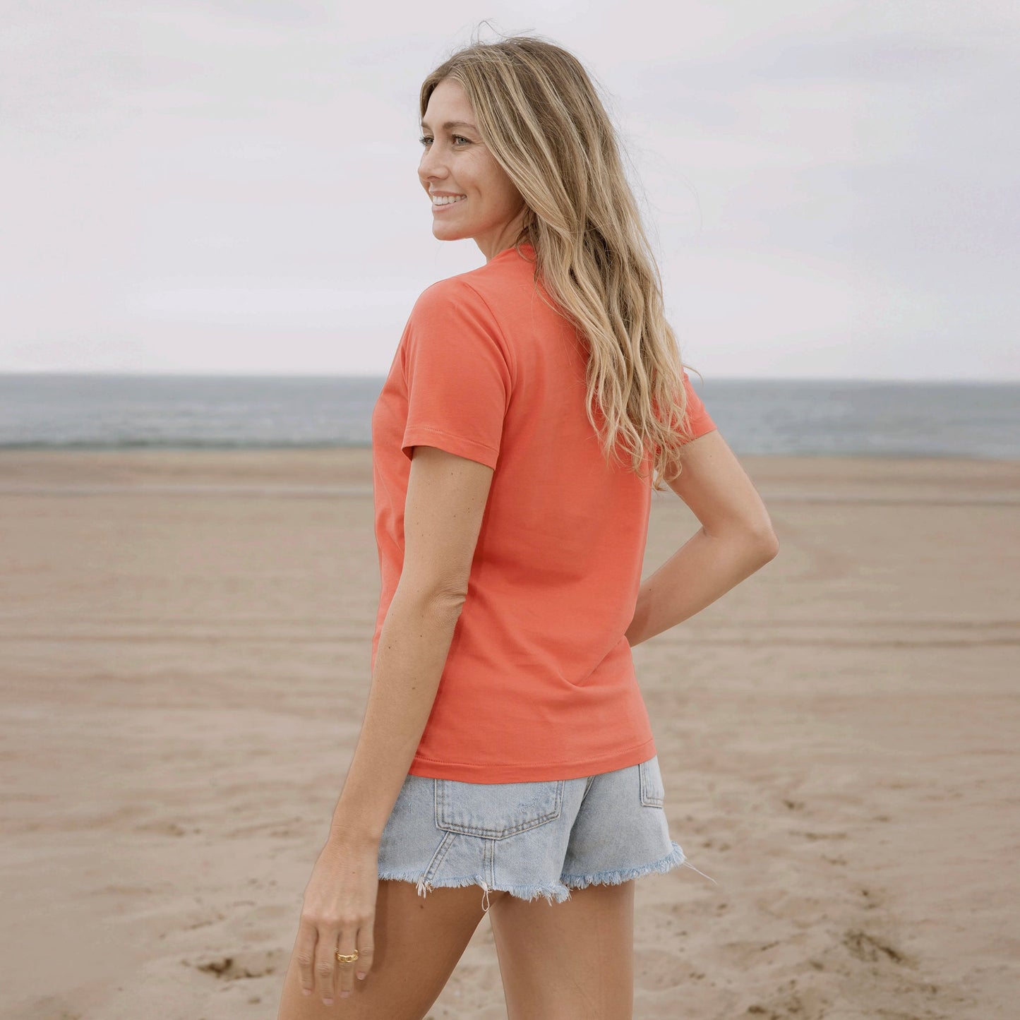 Womens Short Sleeve Crew Neck