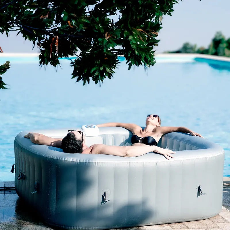 Constant Temperature Heating Bathtub Athroom Fixture Whirlpool Inflatable Bathtubs Household Outdoor Massage Bubble Whirlpool