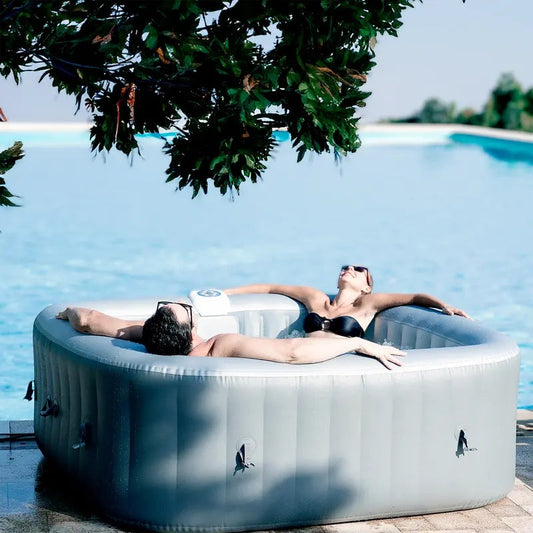 Constant Temperature Heating Bathtub Athroom Fixture Whirlpool Inflatable Bathtubs Household Outdoor Massage Bubble Whirlpool