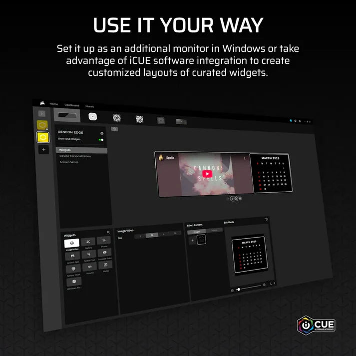 Xeneon Edge HD Control Panel